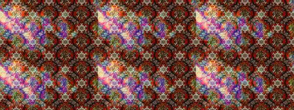 Raster Illustrasyon 'daki Çiçek Deseni' nin son moda çizimi. Güzel kumaş deseni. Renkli Yaz Temalı eskiz kalıbı. Düz Çiçek Elementleri Tasarımı.