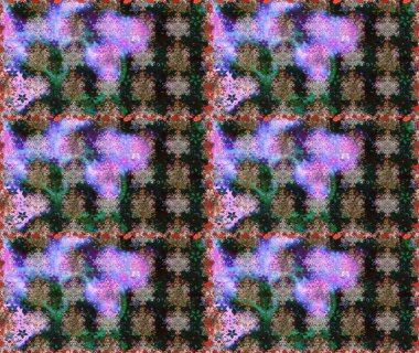 Raster Henna dövme stili. Tekstil, tebrik kartı, boyama kitabı, telefon kılıfı baskısı için kullanılabilir. Etnik Mandala süsü. Hint çiçekli desenli şal desenli..