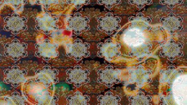 Bahar mevsimi. Raster güzel bir çiçek deseni çizmiş. Nazik romantik baskı. Tatil havası. Kahverengi ve gri renkte çiçekler.