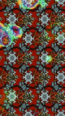 Renkli Bahar Teması eskiz kalıbı. Renkli çiçekler. Düz Çiçek Elementleri Tasarımı. Sevimli çiçek raster deseni.