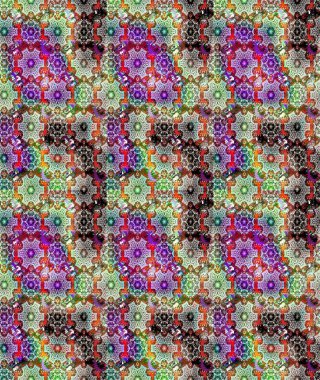 Çiçekli karalama şeklinde Raster çiçek deseni. Nazik, narin çiçek arkaplanı. Tarafsız ve kahverengi renkte çiçekler.