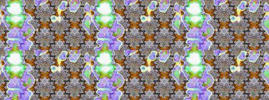 El çizimi çiçek çizimi deseni (fayans). Şirin çiçekli, desenli, gri ve nötr renklerde renkli eskiz deseni. Tekstil için suluboya çizim deseni.