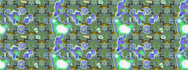 Küçük bir çiçekte eskiz deseni. Hoş bir çiçek geçmişi var. Güzel kumaş deseni. Raster illüstrasyonu.