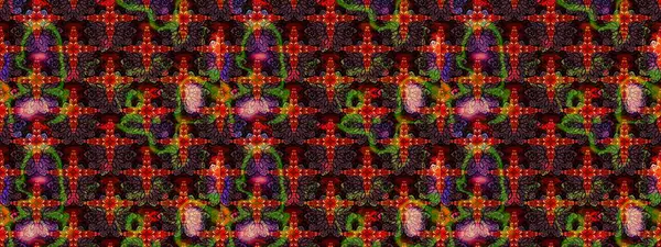 Düz Çiçek Elementleri Tasarımı. Renkli Bahar Teması eskiz kalıbı. Kahverengi ve siyah renkli çiçekler. Çiçekle çizim deseni.