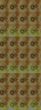 Raster illüstrasyonu. Renkli çiçekler. Çiçek desenli çizim. Asya tekstil tarzında. Raster illüstrasyonu.