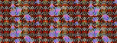 Klasik çiçek desenli. Paketleme, tekstil, duvar kâğıdı için çiçek eskizi. Yumuşak fayans. Raster 'ın taze dokusu. Yumuşak pamuk tasarımı.