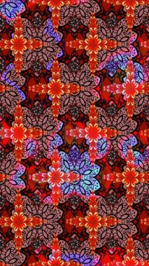 Kullanılabilir Tekstil, tebrik kartı, boyama kitabı, telefon durumda yazdırma için. Raster kına dövme tarzı. Etnik Mandala süsleme. Hint çiçek desenli madalyon desen.