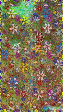 Stilize çiçek ile Seamless modeli. Süslü zentangle sorunsuz doku, soyut çiçeklerle süs. Çiçek desenli kullanılan duvar kağıdı, desen dolgularını, web sayfası arka planı için.