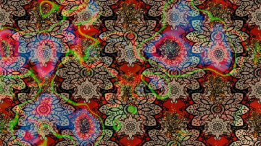 Nazik, sevimli çiçek arkaplanı. Kahverengi ve bej renkli çiçekler. Raster çiçek desenli ve çiçekli..