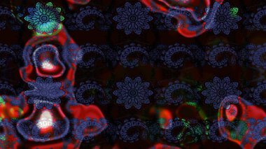 Güzel suluboya yaz çiçekleri deseni..