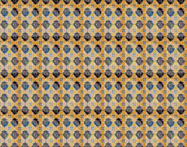 Renkli grunge, soyut arkaplanı coloyellow çiçekleri ile zenginleştirir. Parmak izi, kumaş, duvar kâğıdı, tekstil için raster dokusu. Nakış desenli çiçek deseni..