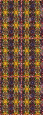 Elle çizilmiş çiçek desenli Raster çizimi. Tekstil, kumaş, ambalaj, hatıra defteri için hoş bir çiçek arkaplanı. Çocuksu tasarım. Kahverengi arkaplanda.