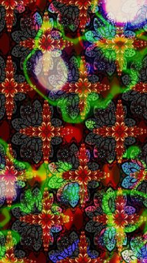 Çiçek arkaplanlı soyut zarafet eskiz deseni. Raster Güzel kumaş deseni.