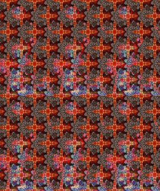 Kızılderili desenli desenli desenli şal deseni. Raster Henna dövme stili. Tekstil, tebrik kartı, boyama kitabı, telefon kılıfı baskısı için kullanılabilir. Etnik Mandala süsü.