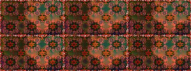 Küçük renkli çiçekler. Moda baskıları için zarif bir şablon. Motley illüstrasyonu. Çiçekli bahar çiçekleri. Küçük çiçekte şirin desenler.