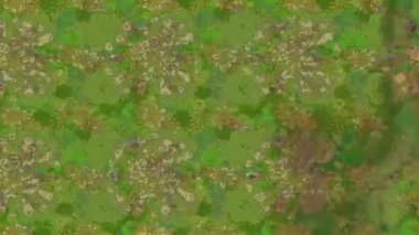 Renkli unsurlarla hareketli arka plan görüntüleri. Çiçekler. Eski model. Bayrak tarzı. Video kaydı. Şablon. Döngü. Kusursuz.. 