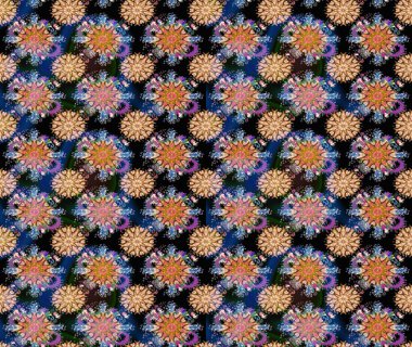 Siyah renkte manzaralı çiçek deseni. Üst manzara, yumuşak stil. Çiçek kompozisyonu, el boyası, hassas şablon. Sevgililer günü ve tebrik kartı konsepti için şık bir davet.