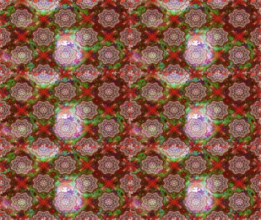 Güzel karalama çiçekleri olan kusursuz çiçek desenleri. Küçük çiçekteki sevimli çiçek deseni. Raster illüstrasyonu. Güzel kumaş deseni.