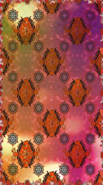 Küçük ölçekli çiçek basit şirin desende. Üretim, duvar kağıdı, baskı, hediye paketi ve scrapbooking Tekstil veya kitap için çiçek sorunsuz arka plan kapsar. Raster illüstrasyon.