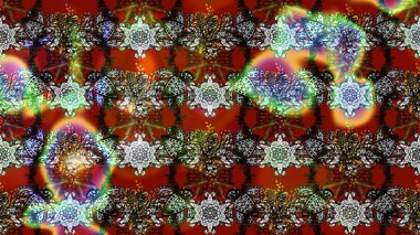 Renkli Yaz Temalı eskiz kalıbı. Kahverengi ve gri renkli çiçekler. Düz Çiçek Elementleri Tasarımı. Çiçekli retro deseni çiz.