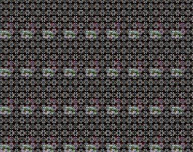 Küçük bir çiçekte eskiz deseni. Hoş bir çiçek geçmişi var. Güzel kumaş deseni. Raster illüstrasyonu.