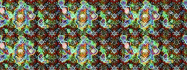 Küçük yeşil ve nötr çiçeklerle oldukça eski bir besin torbası deseni. Millefleur 'lar. Tekstil, kumaş, kapaklar, duvar kağıtları, baskı, paket, koleksiyon defteri, örgü, dekupaj için çiçek arkaplanı.