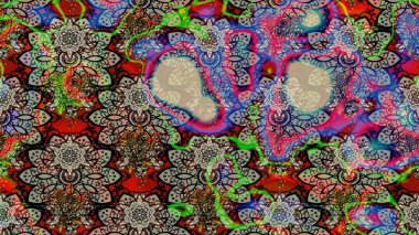 Süslü zentangle çizim dokusu, soyut çiçeklerle süslenmiş. Çiçek deseni duvar kağıdı, desen dolguları ve web sayfası arka planı için kullanılabilir. Şekillendirilmiş çiçekli çizim deseni.