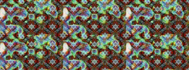 Kızılderili desenli desenli desenli şal deseni. Etnik Mandala süsü. Raster Henna dövme stili. Tekstil, tebrik kartı, boyama kitabı, telefon kılıfı baskısı için kullanılabilir.