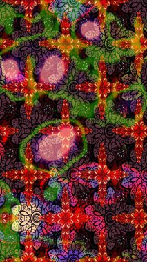 Küçük bir çiçekte eskiz deseni. Raster illüstrasyonu. Güzel kumaş deseni. Güzel çiçek arkaplanı..