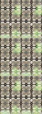 Tekstil, kumaş, ambalaj, hatıra defteri için hoş bir çiçek arkaplanı. Gri arka planda. Elle çizilmiş çiçek desenli Raster çizimi. Çocuksu tasarım.