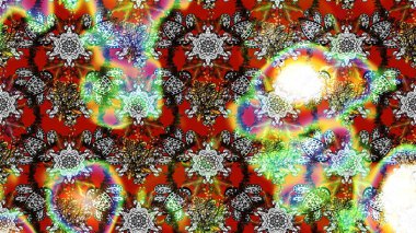 Nazik romantik baskı. Gri ve kırmızı renkte çiçekler. Raster güzel bir çiçek deseni çizmiş. Bahar mevsimi. Tatil havası..