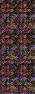 Vadinin çiçekleri siyah ve gri renklerde. Suluboya, elle çizilmiş. Eskiz arkaplan modeli. Raster - stok.