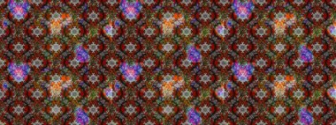 Raster suluboya çiçek deseni, narin çiçekler, kahverengi ve gri çiçekler, tebrik kartı şablonu. Güzel kumaş deseni.