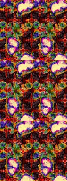 Klasik taslak çizimi. Çiçeksel kahverengi ve siyah eskiz deseni. Raster çiçek izi..