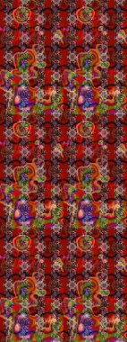 Tekstil veya kitap kapakları, imalat, duvar kağıtları, baskı, hediye paketi ve yapıştırma kitabı için çiçek eskizi geçmişi. Küçük çaplı çiçeklerdeki basit şirin desenler. Raster illüstrasyonu.