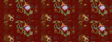 Küçük bir çiçekte eskiz deseni. Hoş bir çiçek geçmişi var. Güzel kumaş deseni. Raster illüstrasyonu.