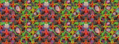 Güzel kumaş deseni. Çiçek arkaplan. Çizim raster deseni.