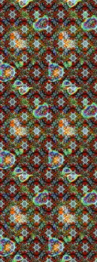 Kahverengi ve gri renkli güzel çiçekli eskiz deseni, suluboya çiçek deseni, duvar kağıdı, kart veya kumaş için fayanslı. Raster..