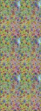 Raster Henna tarzı. Etnik Mandala havlusu. Sınır Kızılderili çiçekli paisley patten. Tebrik kartı geçmişi, boyama kitabı, arkaplan ve tekstil için kullanılabilir. Kusursuz süs izi..