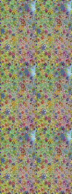 Raster Henna tarzı. Etnik Mandala havlusu. Sınır Kızılderili çiçekli paisley patten. Tebrik kartı geçmişi, boyama kitabı, arkaplan ve tekstil için kullanılabilir. Kusursuz süs izi..