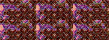 Küçük çiçekteki sevimli çiçek deseni. Güzel karalamalı çiçek desenli çizim. Güzel kumaş deseni. Raster illüstrasyonu.