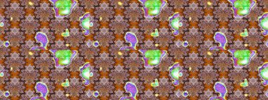 Eskiz modeli etnik tasarım. Çiçekleri, deniz kabukları, mandalaları ve suluboya efektleriyle donanma geçmişi. Yatak çarşafları, ceket, paket tasarımı, kumaş ve moda kavramları için tekstil baskısı.