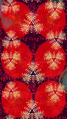 Raster illüstrasyonu. Bahar çiçekleriyle güzel bir çiçek deseni çizmişsin. Güzel kumaş deseni.