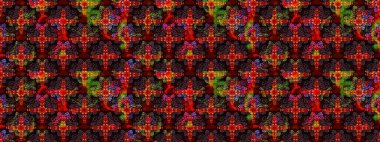 Siyah ve kahverengi renkte çiçekler. Hediye ambalaj kağıdı, tebrik kartları, posterler ve pankart tasarımı. Raster düz çiçek çizim deseni.