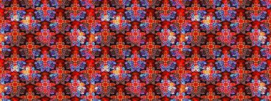 Çizim raster deseni. Çiçek arkaplan. Güzel kumaş deseni.