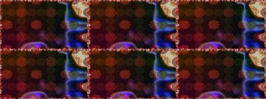 Millefleur 'lar. Tekstil, kumaş, kapaklar, duvar kağıtları, baskı, naylon, yapıştırma, örgü, dekupaj için çiçeksiz arkaplan. Küçük kahverengi ve gri renkte güzel bir besin torbası deseni, çiçekler..