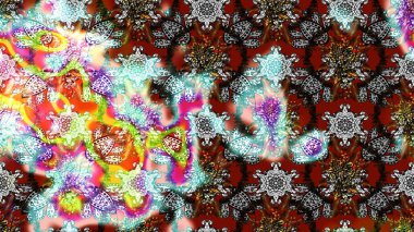 Millefleur 'lar. Küçük gri ve nötr çiçeklerle oldukça eski bir besin torbası deseni. Tekstil, kumaş, kapaklar, duvar kağıtları, baskı, paket, koleksiyon defteri, örgü, dekupaj için çiçek arkaplanı..