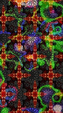 Tropik çiçekler. Siyah ve gri renkli çiçekler. Gömlek çizimi Arkaplan Deseni.