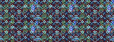 Çiçekli eskiz deseni. Suluboya çizimi. El çizimi. Mavi ve yeşil renkte çiçekler.