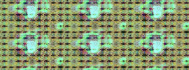 Renkli Bahar Teması eskiz kalıbı. Düz Çiçek Elementleri Tasarımı. Raster..